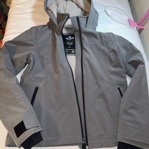 Hollister Gray All-Weather Jacket